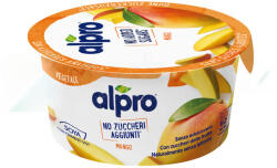 Alpro szójagurt mangós hozzáadott cukrot nem tartalmaz 135 g - hogymi