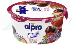 Alpro szójagurt piros gyümölcs-datolya hozzáadott cukrot nem tartalmaz 135 g - hogymi