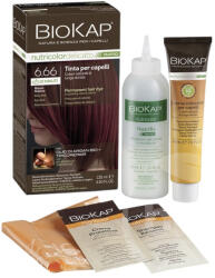 BioKap nutricolor rapid tartós hajfesték nr 6.66 ruby red 135 ml - hogymi