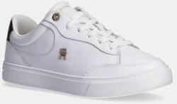 Tommy Hilfiger bőr sportcipő ESSENTIAL CHIC COURT SNEAKER RWB fehér, FW0FW08579 - fehér Női 38