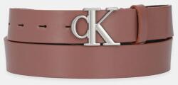 Calvin Klein Jeans bőr öv fekete, női, K60K612289 - bézs 80 - answear - 14 990 Ft