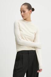 Abercrombie & Fitch hosszú ujjú női, bézs, KI139-4795 - bézs L