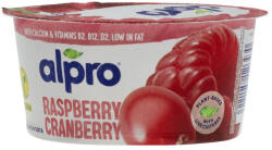 Alpro szójagurt málnás-vörösáfonyás 150g