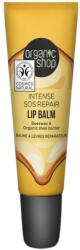 Organic Shop bio ajakbalzsam collagen filler méhviasszal és shea vajjal 10 ml - hogymi