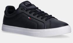 Tommy Hilfiger bőr sportcipő ICON COURT LTH FLAG ESS sötétkék, FM0FM05317 - sötétkék Férfi 46