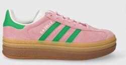 Adidas velúr sportcipő Gazelle Bold - rózsaszín Női 36 2/3
