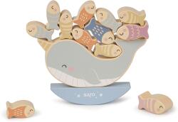 Saro Baby Joc de echilibru din lemn, sea life , saro baby (3344)