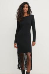 Pedro del Hierro ruha fekete, maxi, egyenes, 6198624 - fekete S