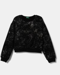 Benetton gyerek felső fekete, mintás, 3O2FC10M1 - fekete 140
