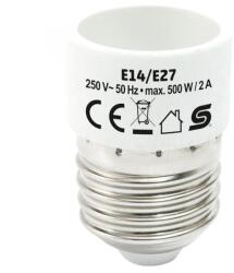 HOME E14/E27 foglalatátalakító adapter, max. 2 A (E14/E27)