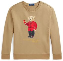 Ralph Lauren gyerek melegítőfelső pamutból zöld, nyomott mintás, 323961412002 - zöld 140-149