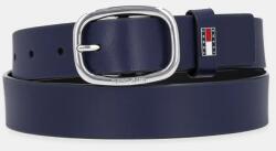 Tommy Jeans bőr öv sötétkék, női, AW0AW15836 - sötétkék 75