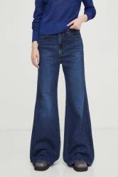 Levi's farmer RIBCAGE BELLS női, magas derekú - sötétkék 28/34