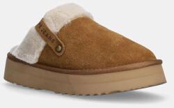 Pepe Jeans velúr papucs PLS10421 barna, DISSY NORTH W - barna Női 36