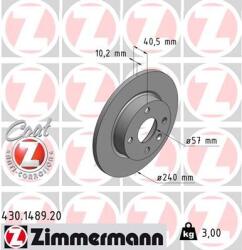 ZIMMERMANN Disc frana ZIMMERMANN COAT Z 430.1489. 20 (430.1489.20)