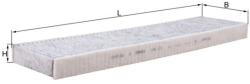 MAHLE Filtr Kabiny Z Weglem Aktywnym - centralcar - 141,02 RON