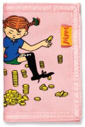 Pippi Детски портфейл Pippi - Пипи Дългото чорапче, розов (44376600)