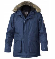 Dg-shop. Ro D555 jachetă pentru bărbați LOVETT iarna parka oversize Albastru inchis 2XL