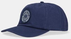 Tommy Jeans pamut baseball sapka sötétkék, nyomott mintás, AM0AM13318 - sötétkék Univerzális méret