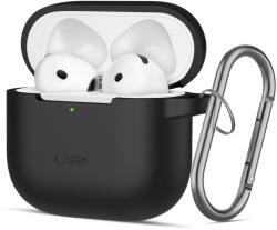 Tech-protect Husa Tech-protect Silicone Hook Apple Airpods 4 Black