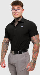 Iron Aesthetics Cămașă elastică Iron Aesthetics Short Slim Stretch, neagră: Neagră S (P2730A15165)