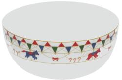 Rose&Tulipani Xmas Carousel Round Salad Bowl - 25 cm (R146200009) - kontaktor