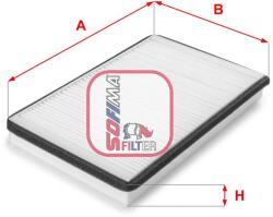 SOFIMA Filtru, aer habitaclu SOFIMA S 3374 C - automobilus