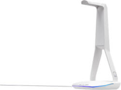 The G-Lab Fejhallgató állvány - K STAND HYDROGEN W (fehér, 2xUSB3.0, 1xUSB-C, műanyag, RGB)