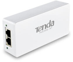 TENDA poe injector adapter - poe30g-at (30w, 230v bemenet; 802.3af/at poe; 1gbps, max 100m)
