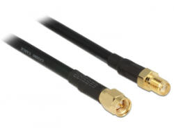 Delock antenna kábel SMA dugó > SMA csatlakozó CFD200 7, 5m (89426) (89426)