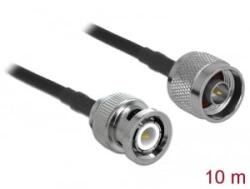 Delock antenna kábel N-dugó apa BNC-dugó LMR195 10m (90425) (90425) - aqua