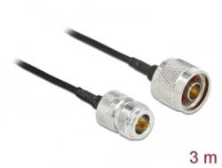 Delock antenna kábel N-dugó - N-hüvely LMR/CFD100 3m (90476) (90476)