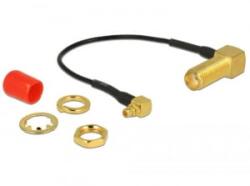 Delock SMA 90 anya > MMCX 90 antenna kábel 10cm (89626) (89626)