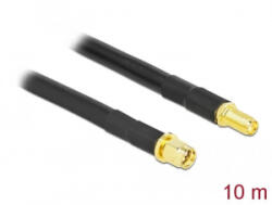 Delock antennakábel SMA-dugó - SMA-hüvely LMR/CFD300, 10m (90459)