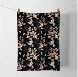 Ambiente AMB. 17817790 Lovely chickadee black konyharuha 50x70cm, 100% pamut (8712159190304)