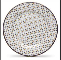 POZZI Milano P. M. PM0122CHR1 Porcelán desszerttányér 19, 5cm, Charles (8001544151007)