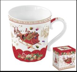 Easy Life R2S. 1234CHME Porcelánbögre 340ml, dobozban, Christmas Memories (8001544133249)