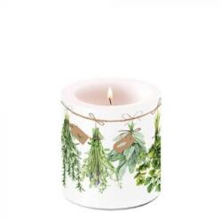 Ambiente AMB. 19216285 Fresh Herbs átvilágítós gyertya 8x7, 5cm (8712159177800)