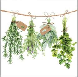 Ambiente AMB. 13316285 Fresh Herbs papírszalvéta 33x33cm, 20db-os (8712159174915)