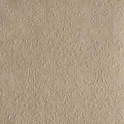 Ambiente 14005509 Elegance taupe papírszalvéta, nagy 40x40cm, 15db-os (8712159098426)