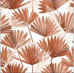 Ambiente AMB. 13316240 Palm Leaf Brown papírszalvéta 33x33cm, 20db-os (8712159176162)