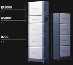 BLUETTI EP2000 + 7 x B700