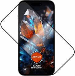 FIXED Armor Apple iPhone 15 Plus/16 Plus Ultra Tartós Telefon kijelzővédő üveg aplikátorral (FIXGA2-1401-BK)