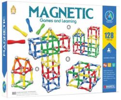  Mágneses építőelem készlet 128 db (310401131)