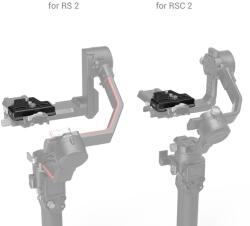 SmallRig 3162 Placă de Eliberare Rapidă Extinsă Tip Arca pentru Gimbal DJI RS 2 și RSC 2