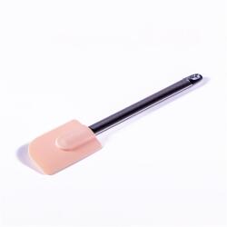 IRIS KT-484 24, 5 cm-es fém nyelű szilikon prémium konyhai spatula (KT-484) - bestbyte