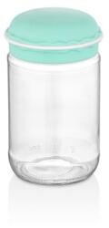 HANE IRIS Macaron üveg fűszertartó 660ml, rózsaszín, menta, sárga vagy lila színű HN-1365 (HN-1365) - bestbyte