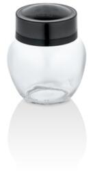 HANE IRIS Mono üveg fűszertartó 210ml, fekete vagy fehér színű HN-1213 (HN-1213) - bestbyte