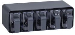 SOLMAZER IRIS fűszertartó szett tartóval 5*250ml, szürke 161290-807 (161290-807) - bestbyte