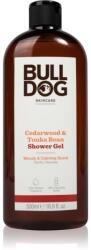 BULLDOG Cedarwood and Tonka Bean fürdőgél férfiaknak 500 ml